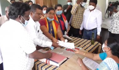 விறு... விறு... வேட்பு மனுதாக்கல்!