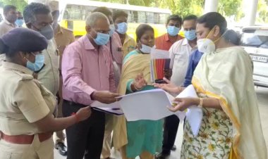 இராணிப்பேட்டை ஆட்சியரின் தேர்தல் பணிகள்!