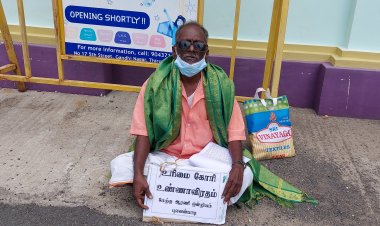 ஒரு கோரிக்கை...பல விண்ணப்பம்..விரக்தியில் உண்ணாவிரதம்!!