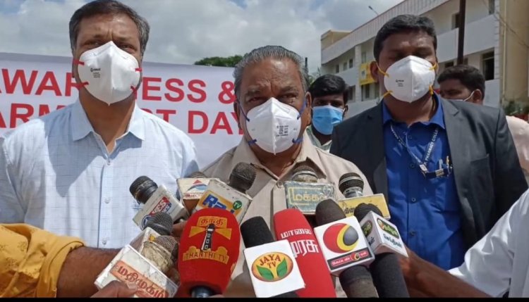 ஜி.பி.கல்லூரி மாணாக்கள் சுகாதார பேரணி:-