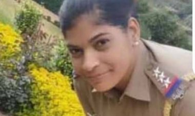 சஸ்பெண்டு செய்யப்பட்ட பெண் இன்ஸ்பெக்டர்:- தற்கொலைக்கு முயற்சி!