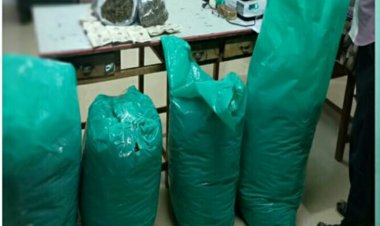 கஞ்சா விற்கும் பெண் வியாபாரிகள்!140 கிலோ கஞ்சா பறிமுதல்! 