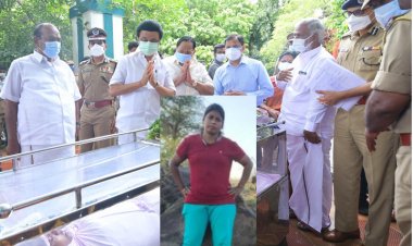 மரம் விழுந்து பெண் காவலர் பலி! 25லட்சம் நிதி அறிவித்த முதல்வர்!!