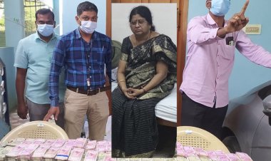 அம்மாடியோ 2 கோடியே 26 லட்சம் லஞ்சப்பணம் பறிமுதல்!கொள்ளைக்கார  பெண் ஆபிசர் மீது வழக்கு!