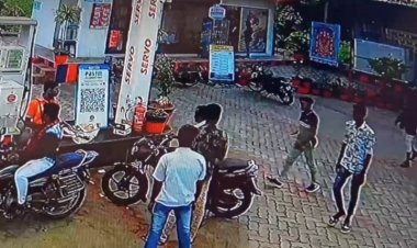 பெட்ரோல் பங்க் ஊழியரை தாக்கிய  புள்ளிங்கோ கைது!