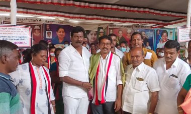 துரைமுருகன் ஒருமையில் பேசுவதால் அ.தி.மு.கவிற்கு தாவினோம்! காட்பாடியில் பரபரப்பு!