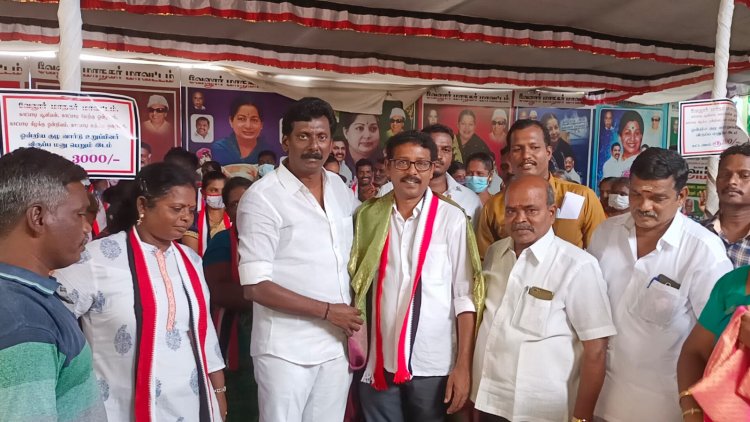 துரைமுருகன் ஒருமையில் பேசுவதால் அ.தி.மு.கவிற்கு தாவினோம்! காட்பாடியில் பரபரப்பு!