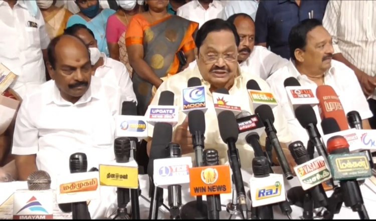 அதிமுக அரசு நீர்நிலைகளில் எந்த பணியையும் செய்யவில்லையாம்!சொல்கிறார் துரைமுருகன்!