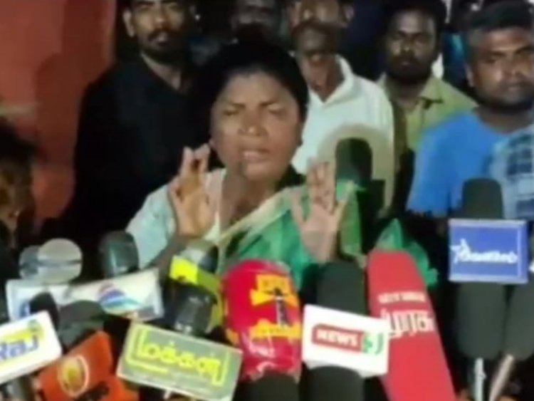 திமுக பெண் தலைவரை தாக்கிய திமுகவினர்!