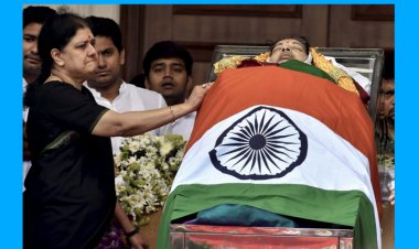 ஜெயலலிதாவின் நினைவிடத்தில் சசிகலா! 5-ம்தேதி மரியாதை செய்கிறார்!