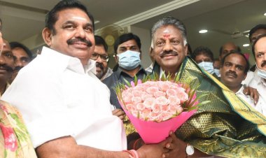 ஓபிஎஸ் - இ.பி.எஸ்.வெற்றி! பதவியேற்றனர்!