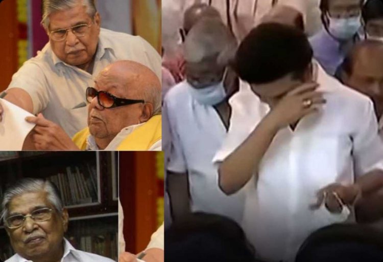 தன் குடும்பம் மறந்து, எங்கள் குடும்பத்துக்காக உழைத்த தியாகி சண்முகநாதனை இழந்திருக்கிறோம்- மு.க.ஸ்டாலின் இரங்கல்!