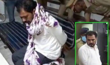 துப்பாக்கி முனையில் ரூ.1.32 லட்சம் கொள்ளை நாடகம்!! ரயில்வே ஊழியரின் தில்லாலங்கடி அம்பலம்!!