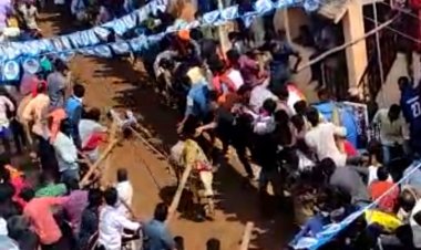 காளையின் கயிற்றில் சிக்கிய வாலிபர்! ஆபத்தான நிலையில் சிகிச்சை!