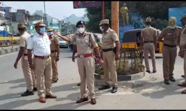 போக்குவரத்து அலுவலர்களுக்கு அட்வைஸ் கொடுத்த டி.ஐ.ஜி. ஆனி விஜயா!