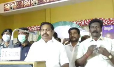 தேர்தலில் போட்டியிட கூட ஜனநாயகமில்லை வேட்பாளர்களை மிரட்டுகின்றனர்-எடப்பாடி பழனிசாமி பேச்சு!