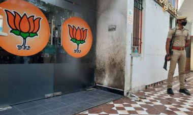 பா.ஜ.க அலுவலகத்தில் பெட்ரோல் குண்டு வீச்சு! வன் முறை வெறியாட்டம்!! ஓ.பி.எஸ்.பரபரப்பு அறிக்கை!