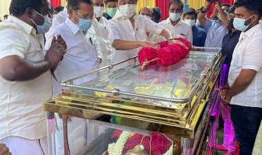 அமைச்சர் தா.மோ.அன்பரசன் தாயார் மறைவு - முதல்வர் ஸ்டாலின் அஞ்சலி!