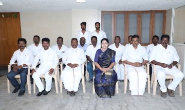 சசிகலாவை சந்தித்த அனைத்து கட்சியினர்!