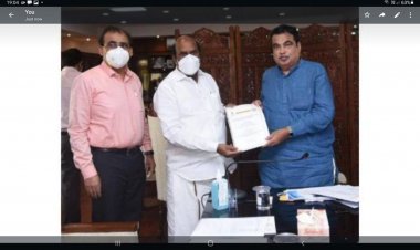 அமைச்சர் எ.வ.வேலுவுக்கு மத்திய அமைச்சர் பாராட்டு!