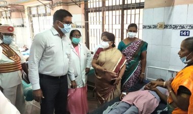 காயம் பட்ட மாணவர்களை பள்ளியருகே விட்டு எஸ்கேப் ஆன டிரைவர் - கண்டக்டர்! கருணையோடு நேரில் பார்த்த கலெக்டர்!