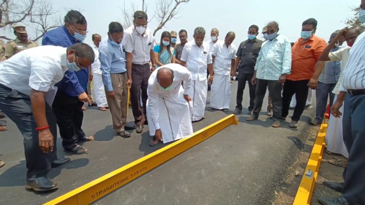 ஒன்றிய அரசுக்கு தமிழக அரசு முழு ஒத்துழைப்பு வழங்குகிறது! அமைச்சர் எ.வ.வேலு பேட்டி!