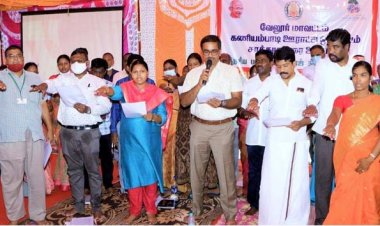 பாலின சமத்துவ அடிப்படையில் அனைவருக்கும் வாய்ப்புகள்:-ஆட்சியர் குமாரவேல் பாண்டியன் பேச்சு!