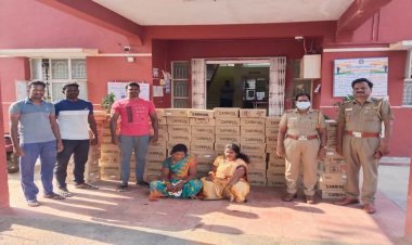 அம்மா ஓட்டலில் சரக்கு விற்ற பெணகள் அரெஸ்ட்!