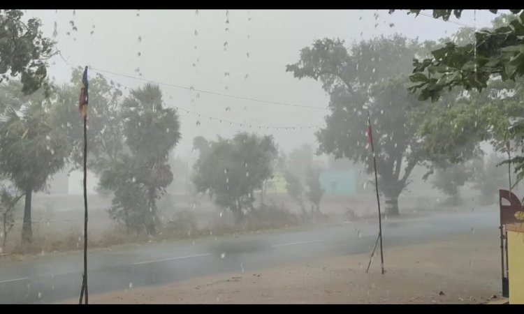 சிலு சிலுக்க வைத்த மழை!