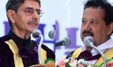 மேடையில் முட்டிக்கொண்ட ஆளுநர் - அமைச்சர்:- இந்தி மொழி பிரச்சனையால் சர்ச்சை!