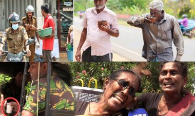 சோகம்-கண்ணீர்- கூக்குரல்:- கஞ்சி வாரம் கடைபிடிக்கும் முல்லைத்தீவு மக்கள்! சிங்கள ராணுவத்தினரும் குடித்தனர்!