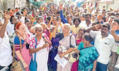 வீடுகளை இடிக்க மேதா பட்கர் எதிர்ப்பு!