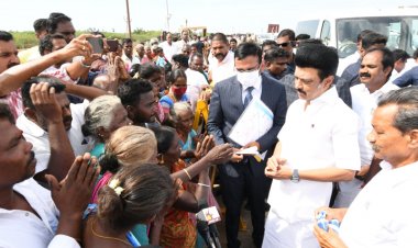 பார்த்து பார்த்து ஆய்வு நடத்திய முதல்வர்:- சிறுவர்களுடன் உரையாடல்-முதியோர் பாராட்டு!