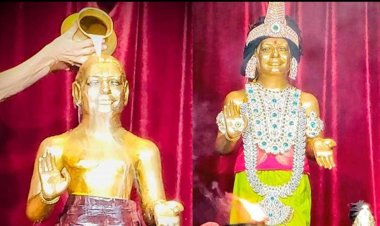 நித்தியானந்தா சிலைக்கு கைலாசாவில் பூஜை! உள்ளாரா?இல்லையா? பக்தர்கள் பதற்றம்!!