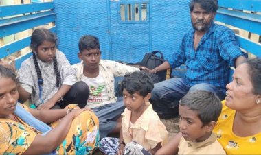 ஏழு இலங்கை தமிழர்கள் தனுஷ்கோடி வந்தனர்!கியூ பிரிவு பதற்றம்! நிதி கொடுத்த கலால் டி.எஸ்.பி!