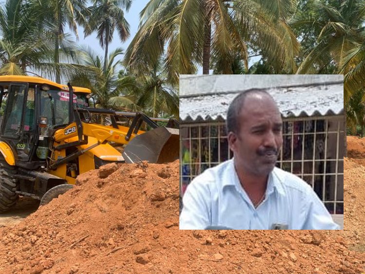 ரயில் பாதையை சேதமாக்கும் மணல் தயாரிப்பாளர்கள்:- விபத்தை தவிருங்கள் ஆபிசர்!