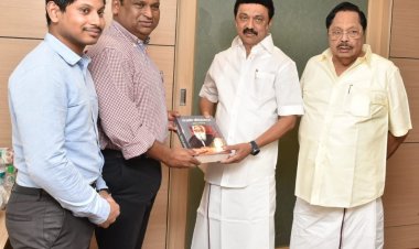 முதல்வரை சந்தித்த நறுவீ மருத்துவமனை தலைவர்!