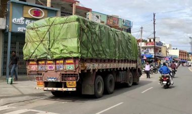 50 டன் ரேஷன் அரிசியுடன் லாரி பறிமுதல்!
