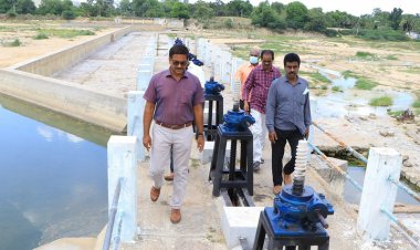 பொன்னை அனைக்கட்டுக்கு விமோச்சனம் தந்த கலெக்டர்!