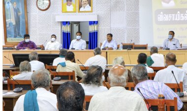 தென் பென்னை-பாலாறு இணைப்பு விவசாயிகள் குறைதீர்ப்பு கூட்டத்தில் கேள்வி!