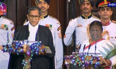     பாரதத்தின் 15-வது ஜனாதிபதியாக திரவுபதி முர்மு பதவியேற்றார்! பிரதமர் பங்கேற்பு!