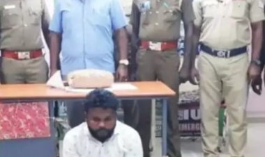 திருச்சி திமுக பிரமுகர் கடத்திய கஞ்சா! பறிமுதல்!! கைது!!!