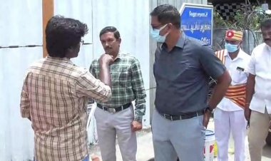 கிரீன் சர்கிளை நேர் சாலையாக மாற்றி போக்குவரத்து பிரச்சணைக்கு தீர்வுகாணப்படும்! மாவட்ட ஆட்சியர் குமாரவேல் பாண்டியன் தகவல்!