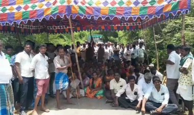 டெண்டு போட்டு போராடுவோம்லே!