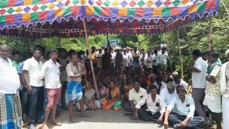 டெண்டு போட்டு போராடுவோம்லே!
