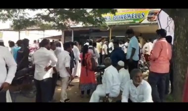 வானியம்பாடி திமுக பிரமுகர் மீது கொலைவெறி தாக்குதல்:-கவுன்சிலர் சாரதிகுமாரின் ஆதரவாளர்கள் அராஜகம்!!