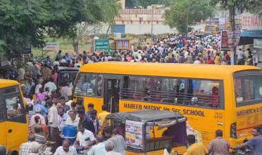 குடியாத்தமும் டிராப்பிக்கில் சிக்கியது!