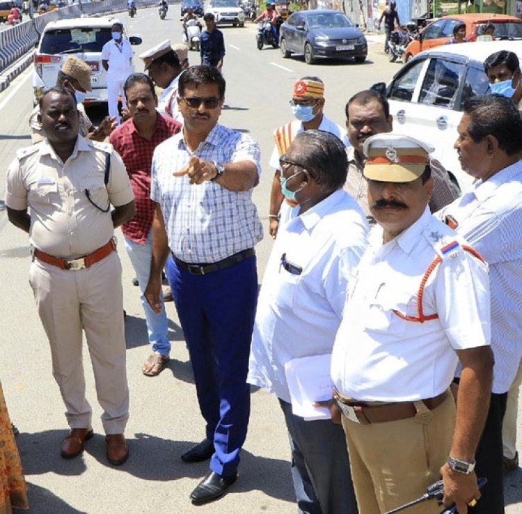 கிரீன் சர்கிள் அருகே சாலை அகலப்படுத்தபடும்:- ஆட்சியர் தகவல்!
