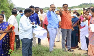 காட்பாடி மிலிடிரி கேண்டினுக்கு செல்ல மேம்பாலம்:-ஆய்வு நடத்திய ஆட்சியர்!