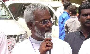 பிஷப் துவக்கிவைத்த விழிப்புணர்வு பேரணி!